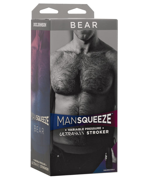 Man Squeeze Bear Ass Stroker