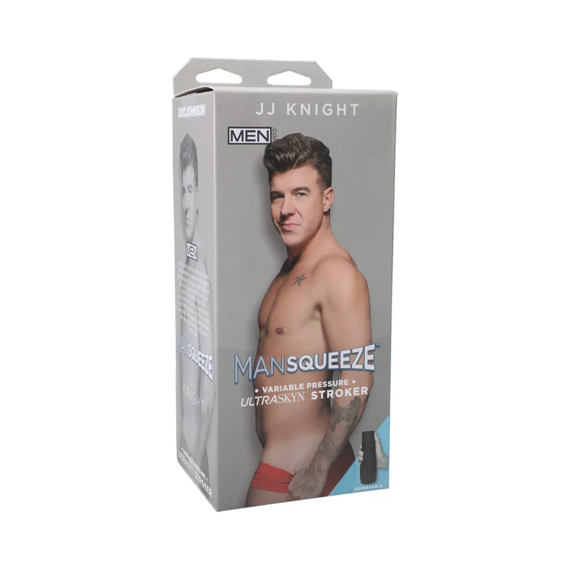 Man Squeeze JJ Knight Ass Stroker