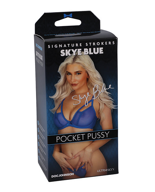 Signature Strokers Skye Blue Pocket Pussy