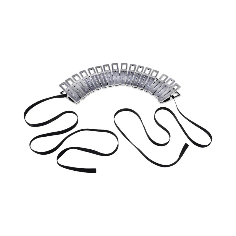 Edge Body Zipper Clothes Pins – Adjustable Sensory Sensation Set