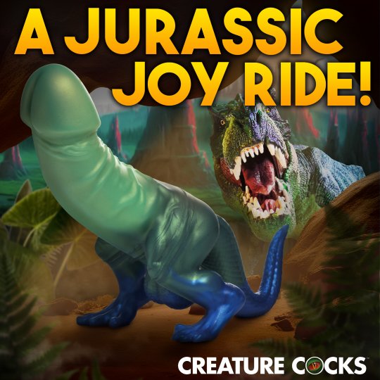 Creature Cocks Jurassic Cock Dinosaur Silicone Dildo