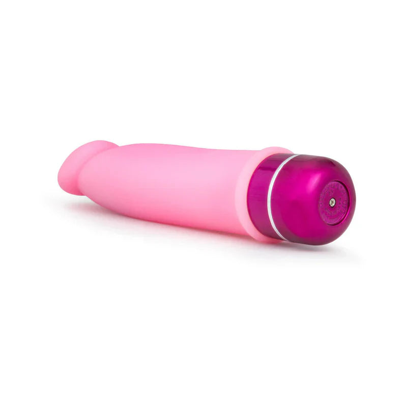 Luxe By Blush Purity Pink 7.5-Inch Vibrating Dildo