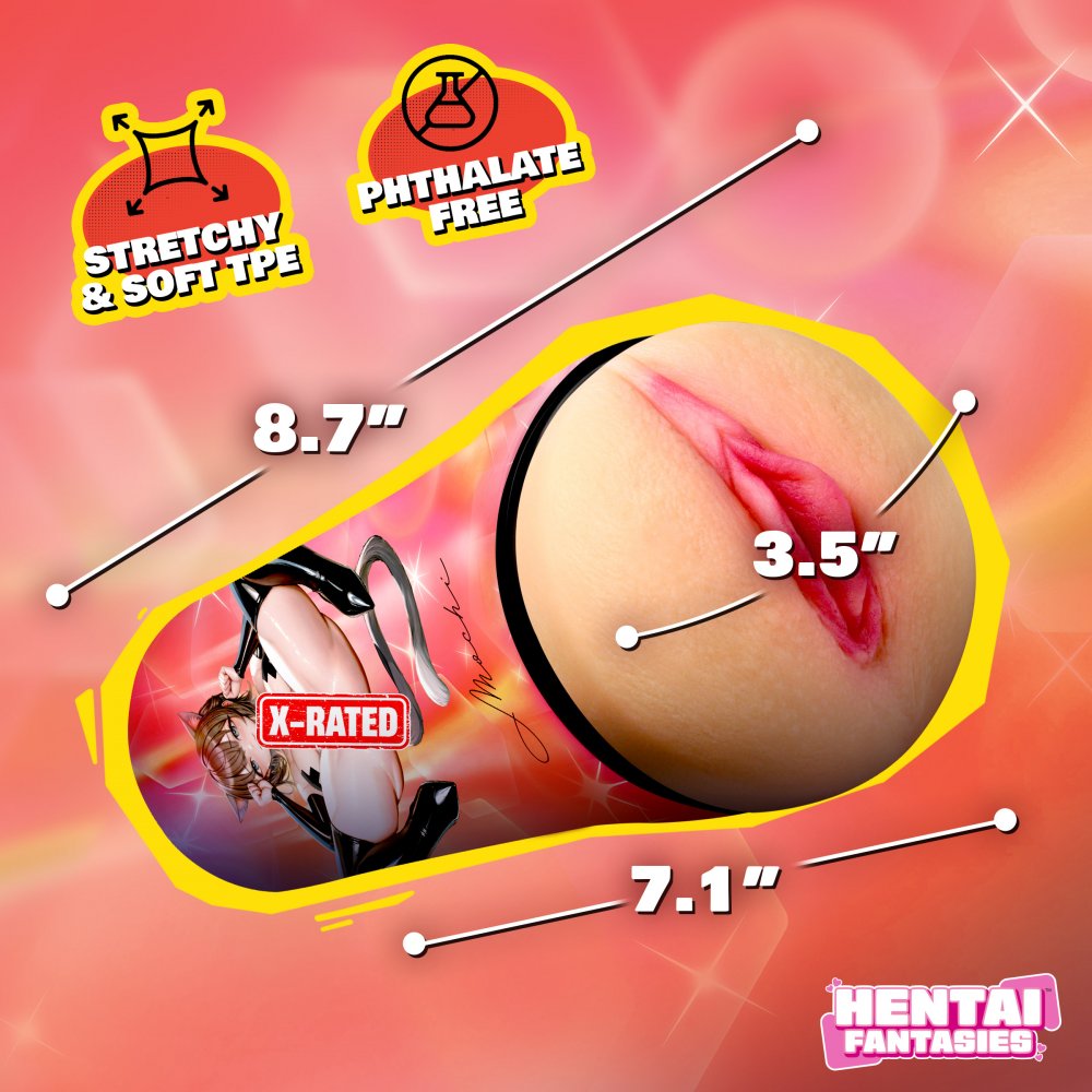 Hentai Fantasies Mochi the Cat Girl Pussy Masturbator