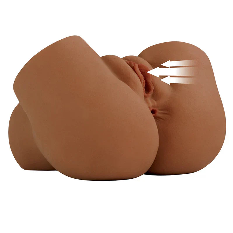 PDX Elite Back That Ass Up Automatic Mega Masturbator Brown